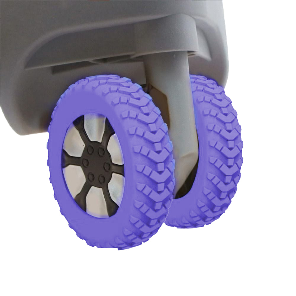 8Pcs Silicone Luggage Wheel Protection Cover