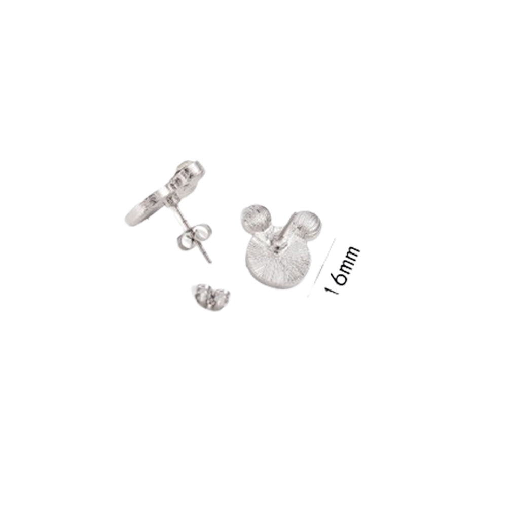 2 Pairs Stitch & Lilo Inspired Faux Crystal Earrings