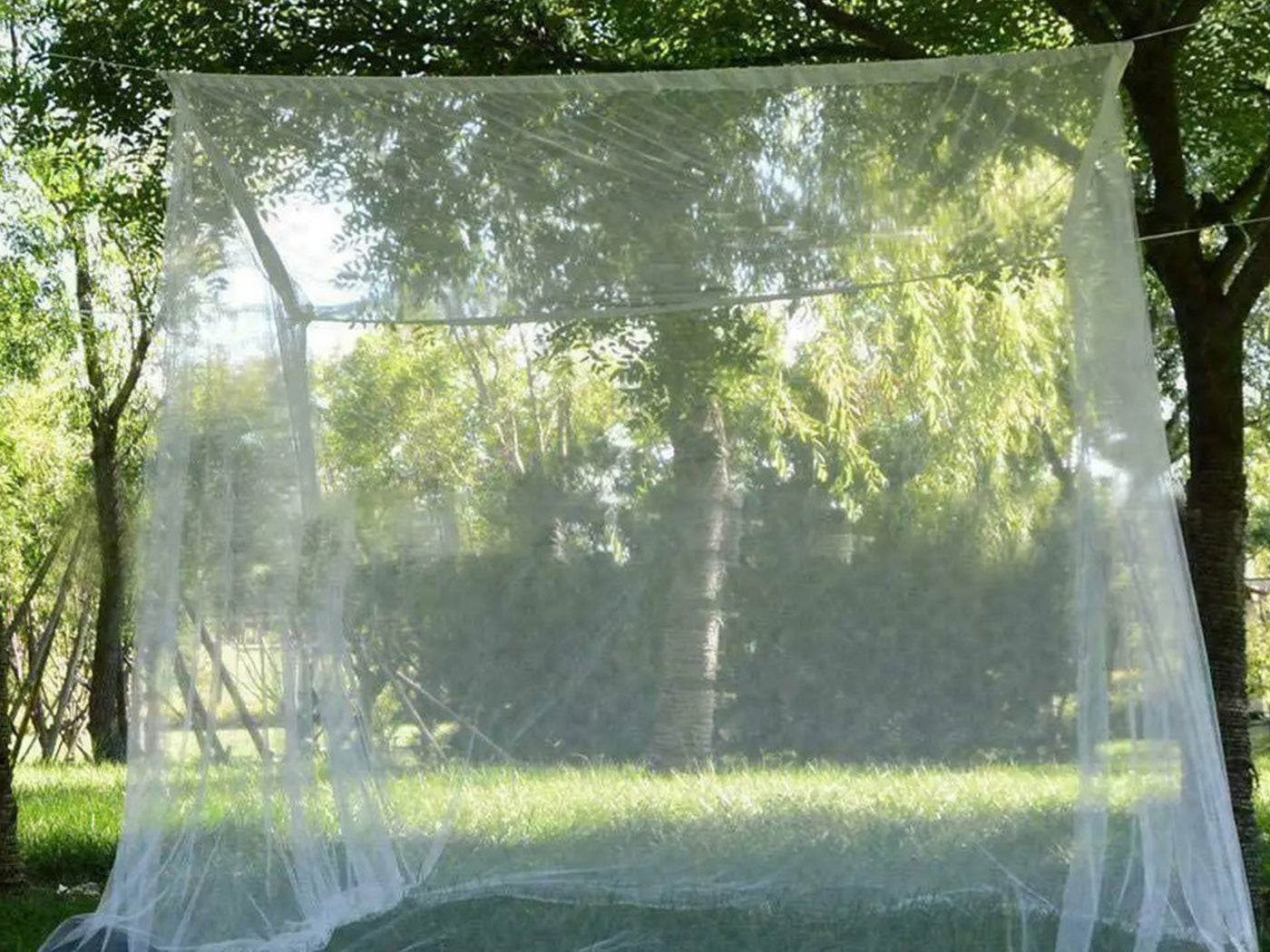 Patio Mosquito Netting 220x200x200cm Garden Outdoor Mesh Mosquito Net Tent