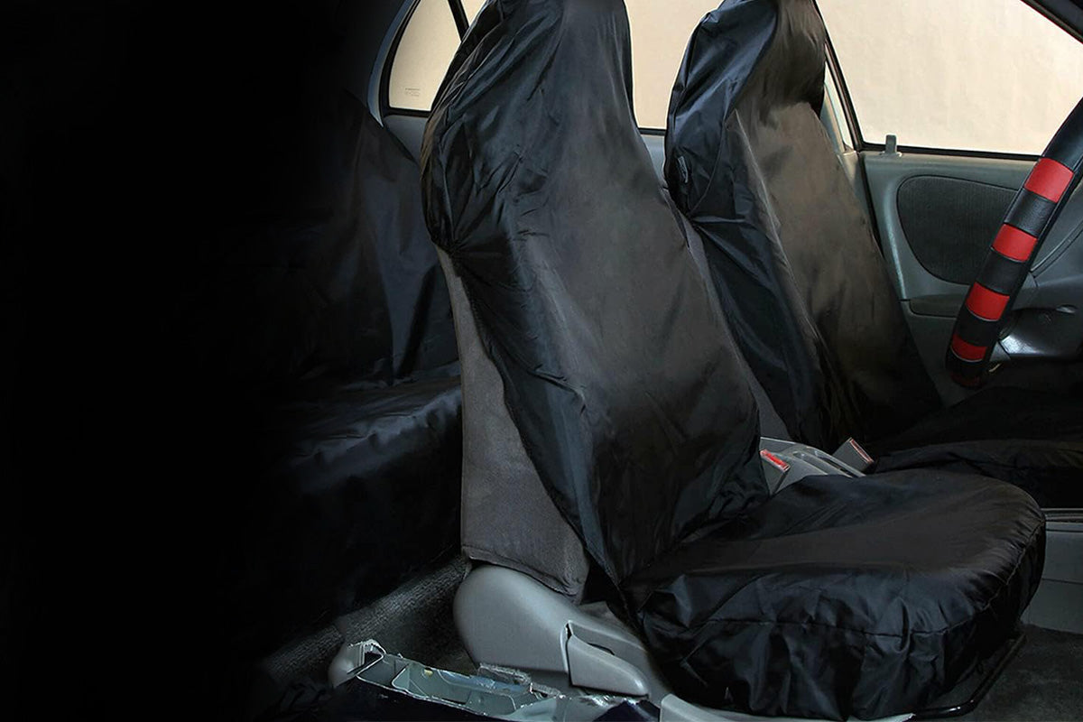 Universal Car Front Seat Covers Pair Waterproof Easy Clean Seat Protectors