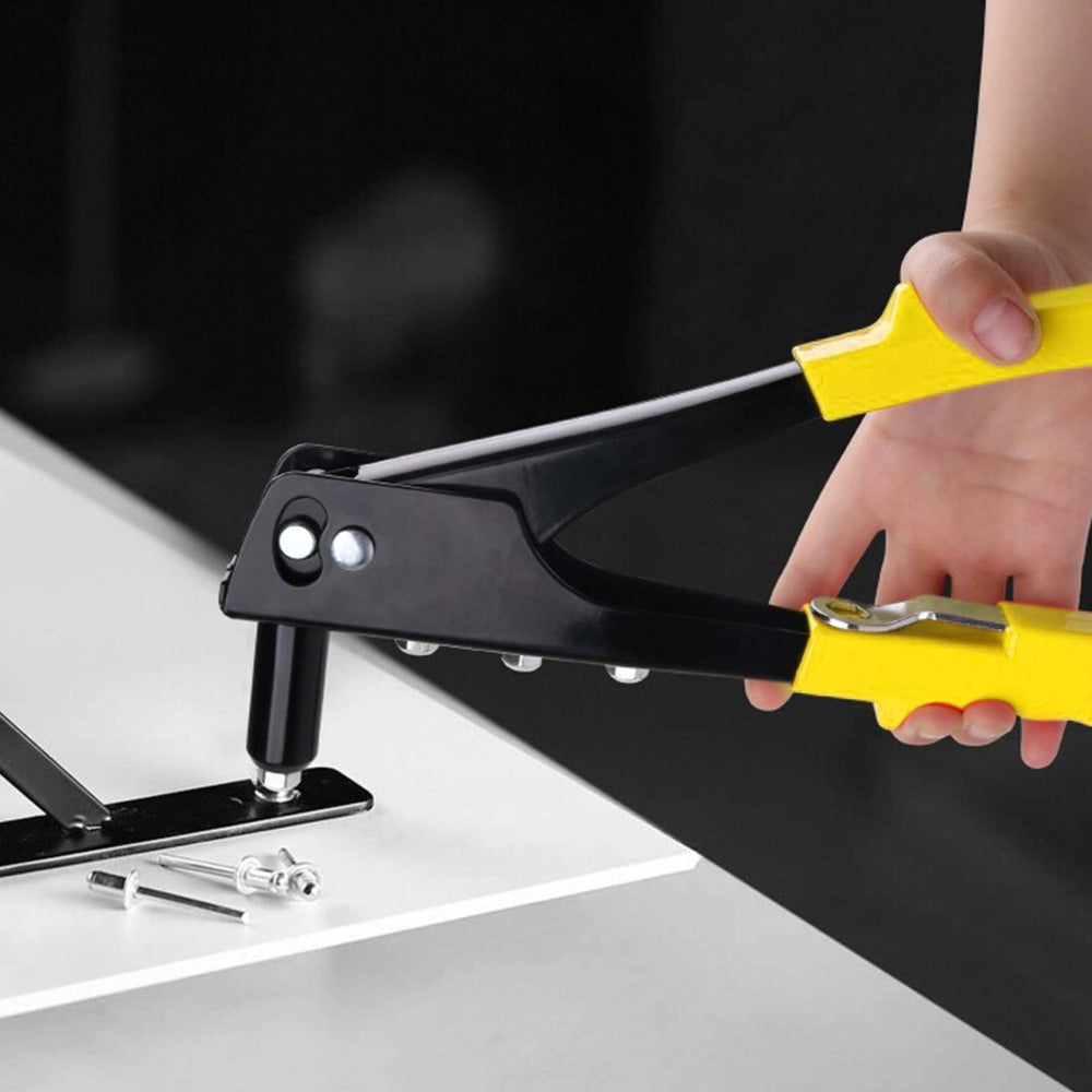 Manual Hand Rivet Tool with 4 Nozzles 2.4 3.2 4.0 4.8mm Riveting Tool