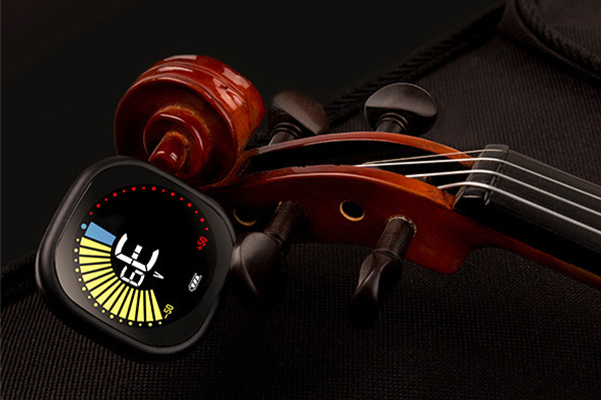 Rechargeable Automatic Clip-On Guitar Tuner for Guitar Violin Ukulele