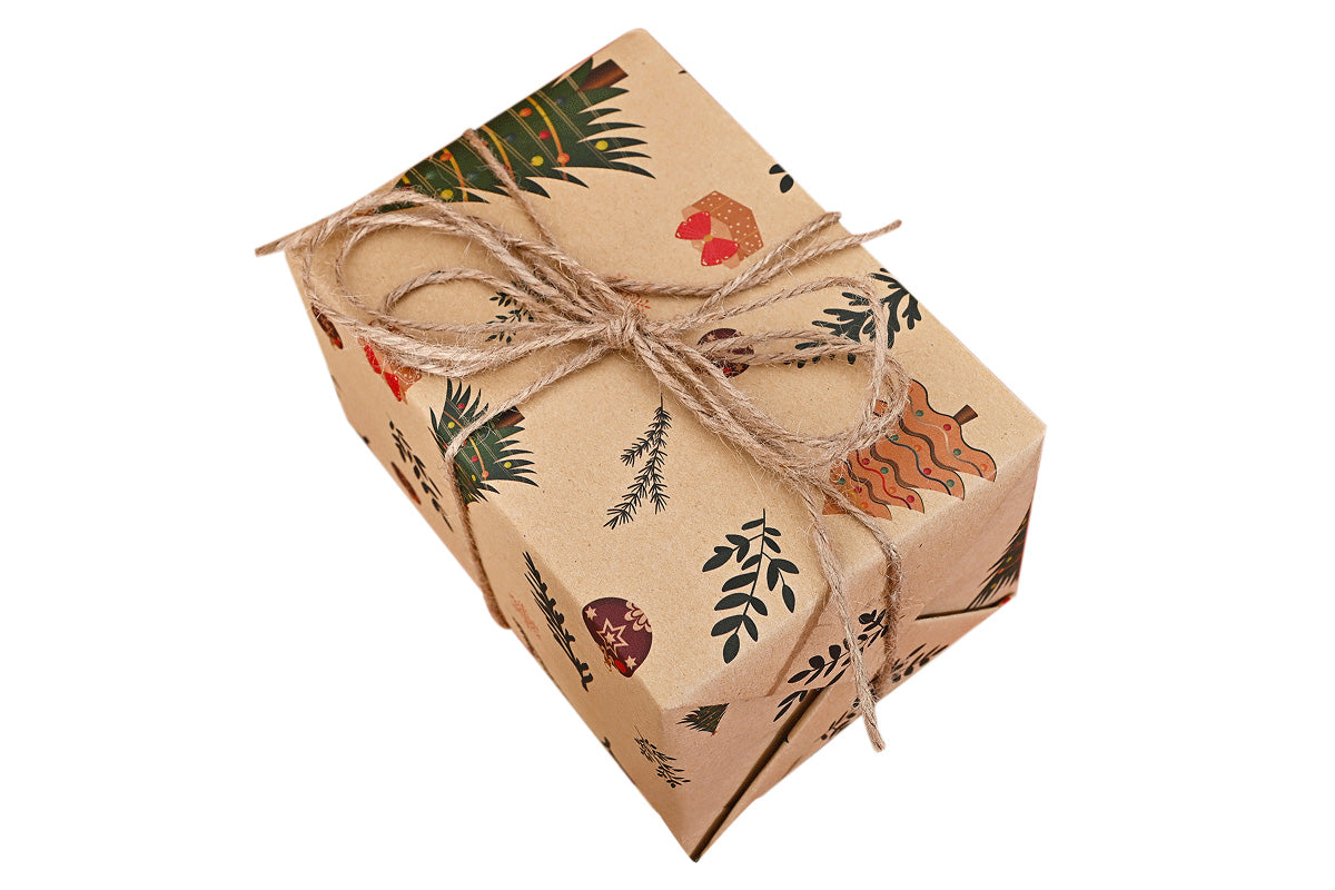 10PCS Multiple Patterns Christmas Wrapping Paper Gift Box Wrap Rolls