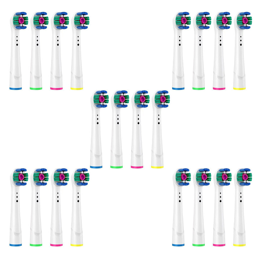 20Pcs Replacement Electric Toothbrush Heads for OralB D100 D3709 D12