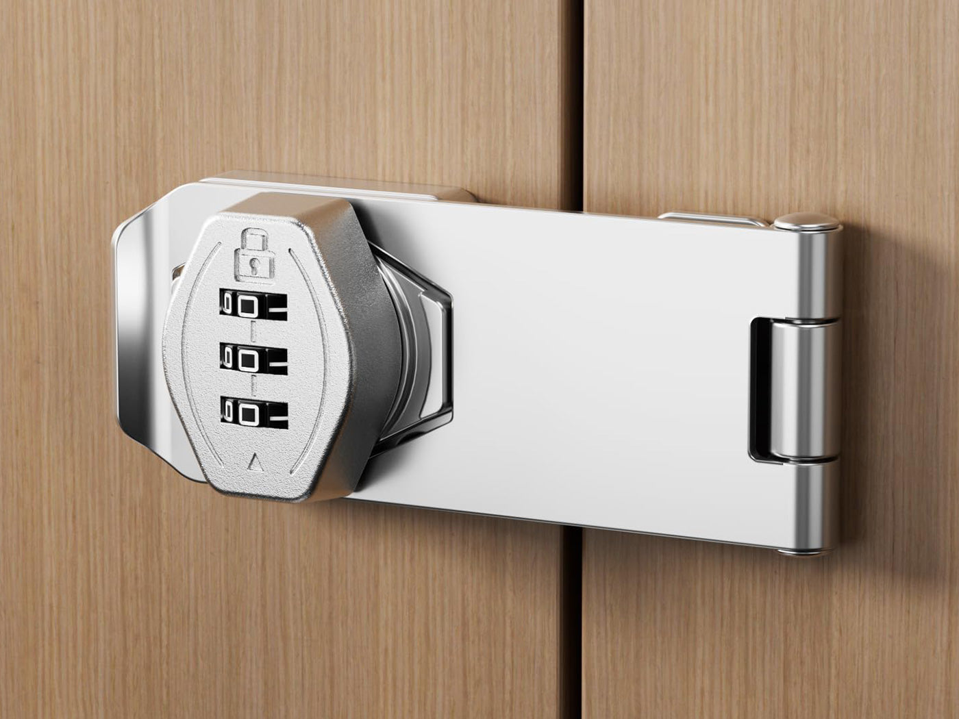 Twist Knob Keyless Cabinet Lock 3-Digit Password Combination Code Latch Lock
