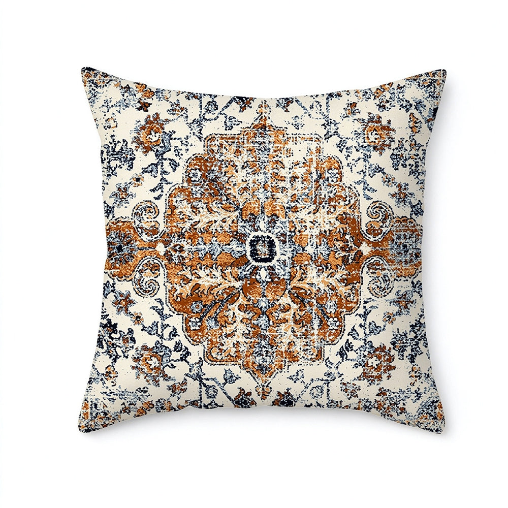 Bohemian Short Plush Decorative Throw Pillow Cover 45x45cm
