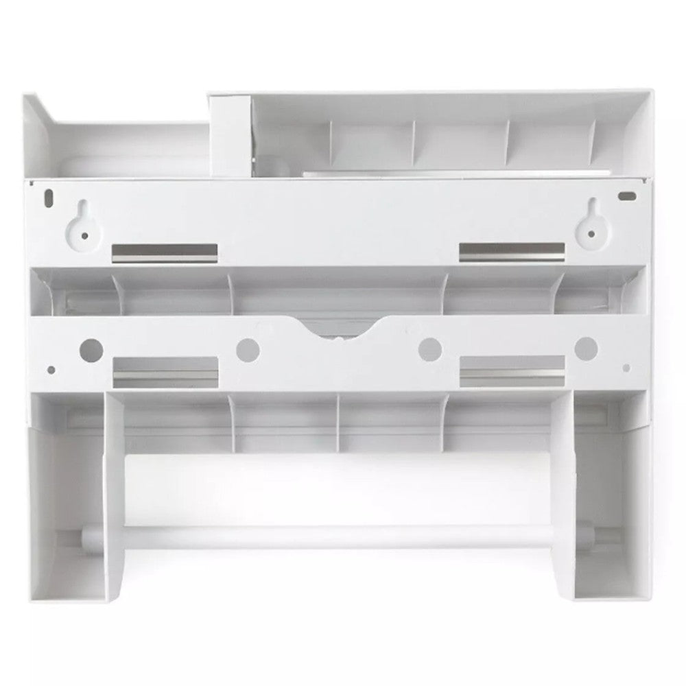 6 in 1 Adhesive Kitchen Towel Foil Roll Rack Film Dispenser