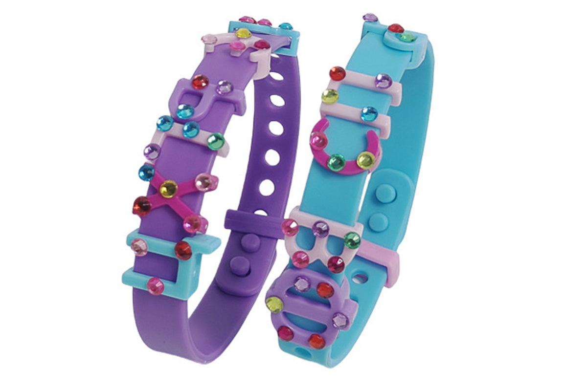 DIY Friendship Bracelet Kit Cool Maker Bracelet Maker with Charm and Stickers