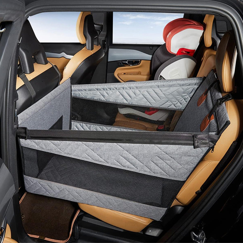 Large Dog Seat Extender for Large Cover Back Seat With Hard Bottom Back Seat