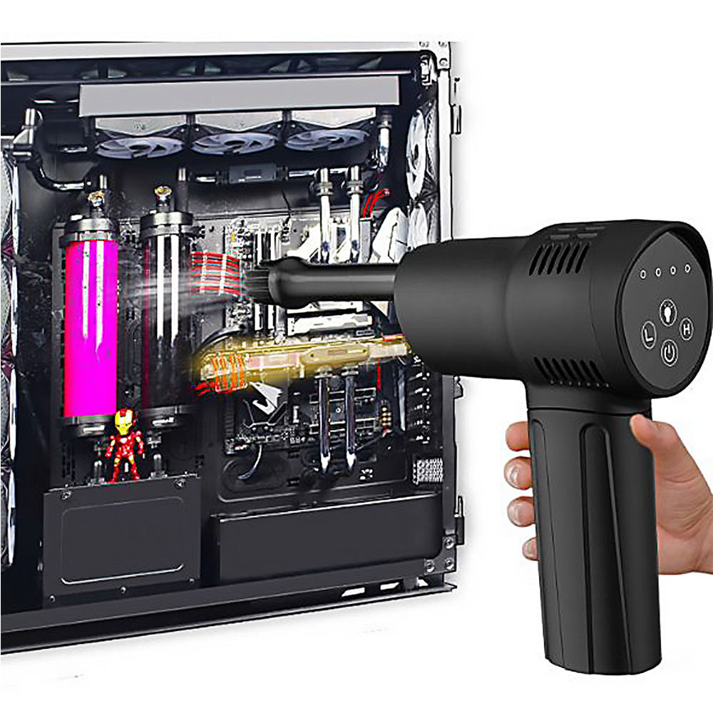 40000 RPM Cordless Compressed Air Duster Rechargeable Dust Blower