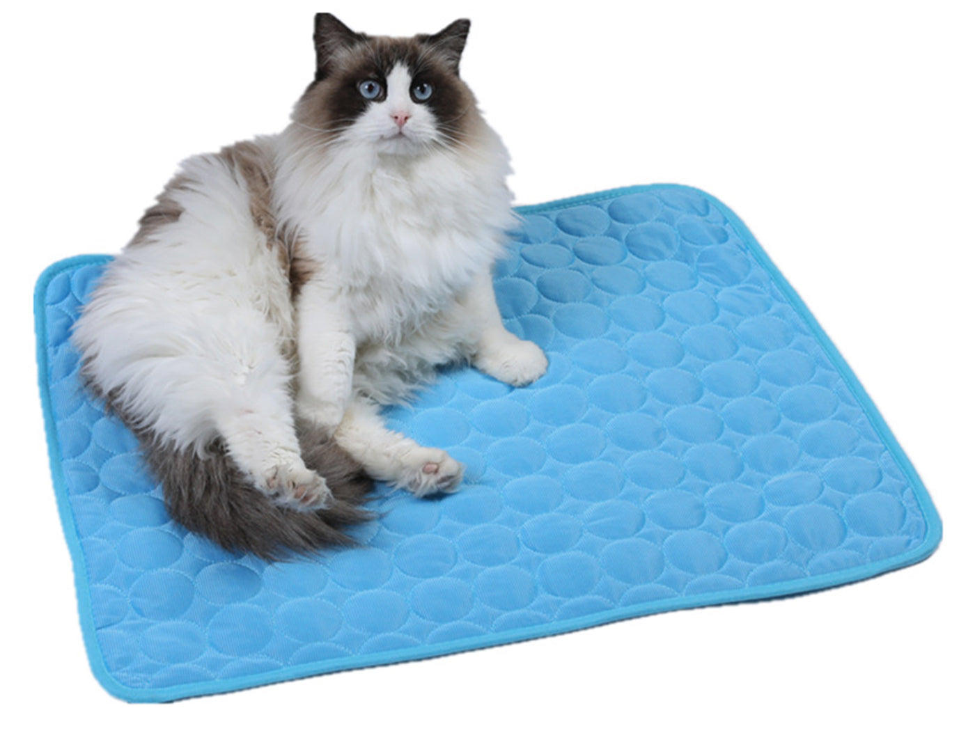 Pet Summer Cooling Mat Cooling Fabric Pet Bed Pad