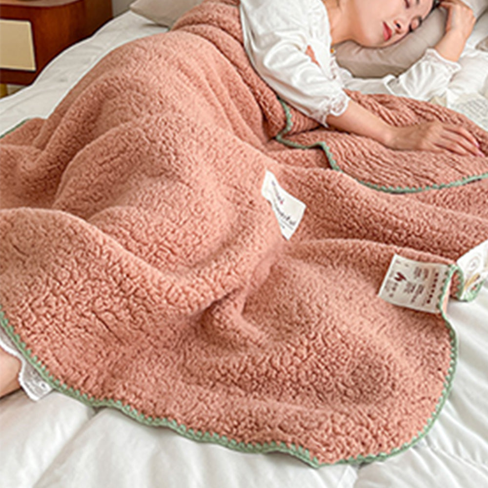 Winter Warm Sherpa Blanket