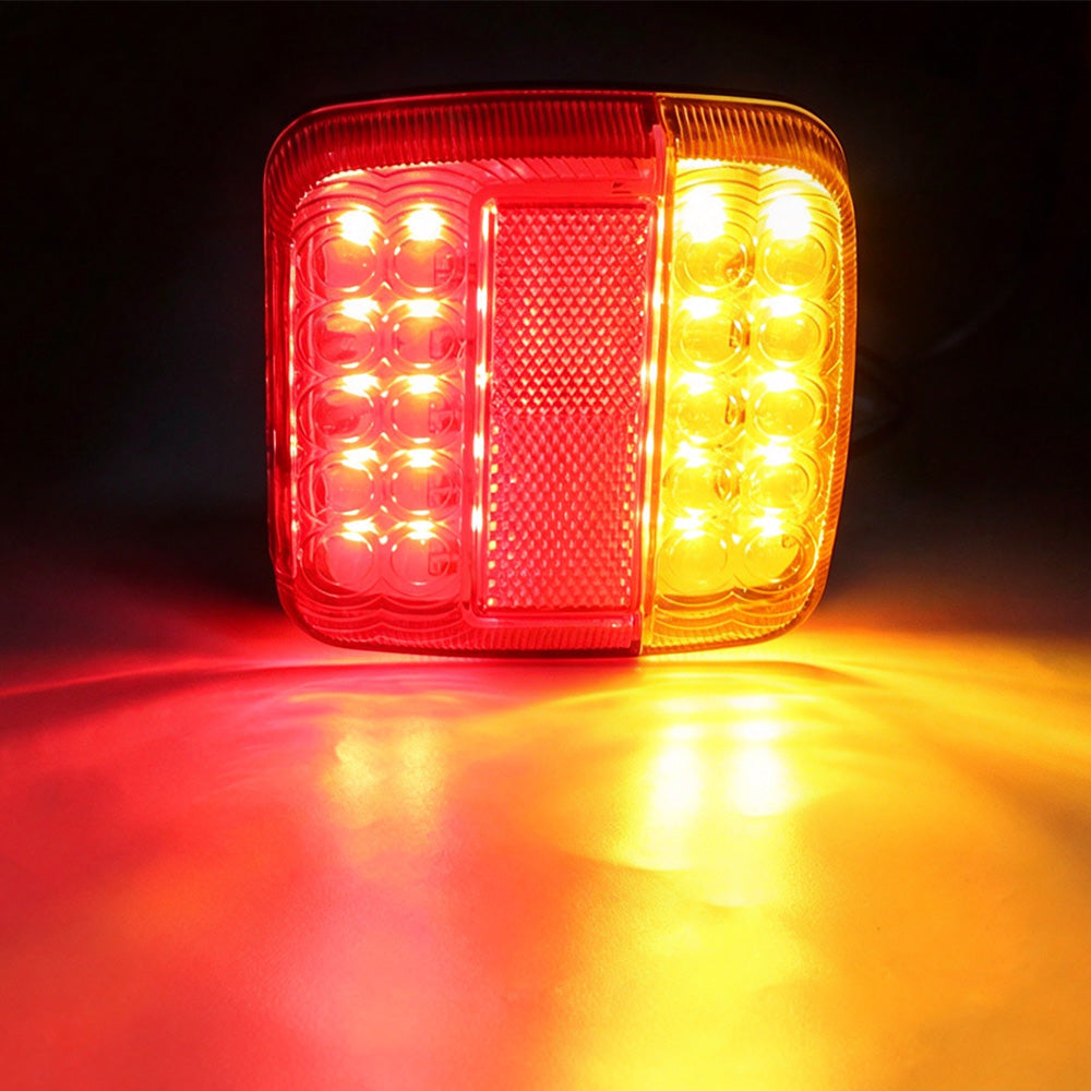 2 Pack 12V LED Trailer Tail Lights with Brake Turn and Tail Functions