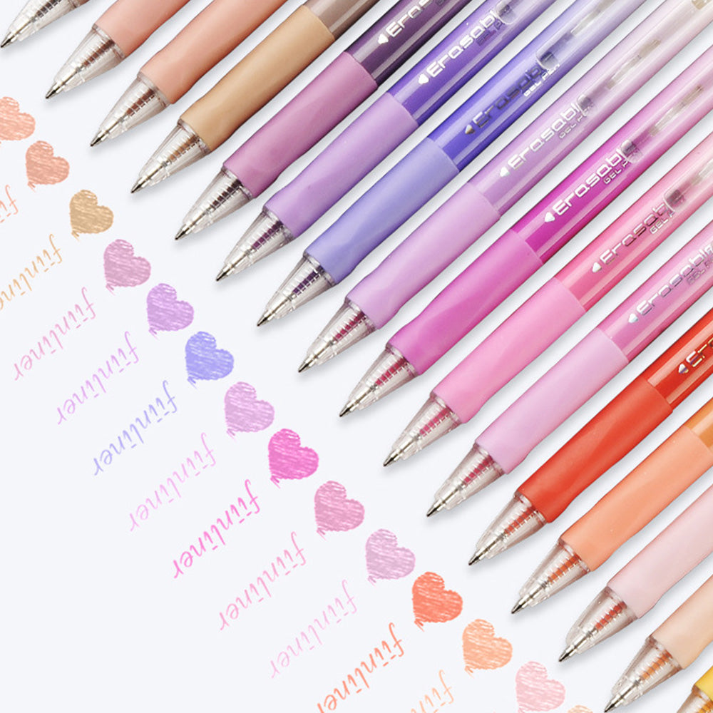 Colorful Click-Erasable Gel Pen Set for Students School and Office