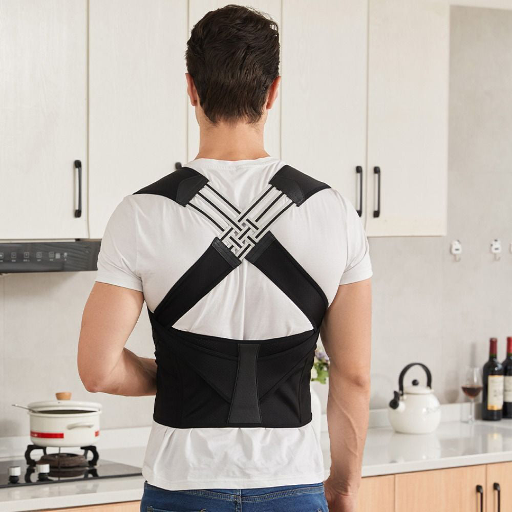 Adjustable Posture Corrector Back Support Shoulder Belt