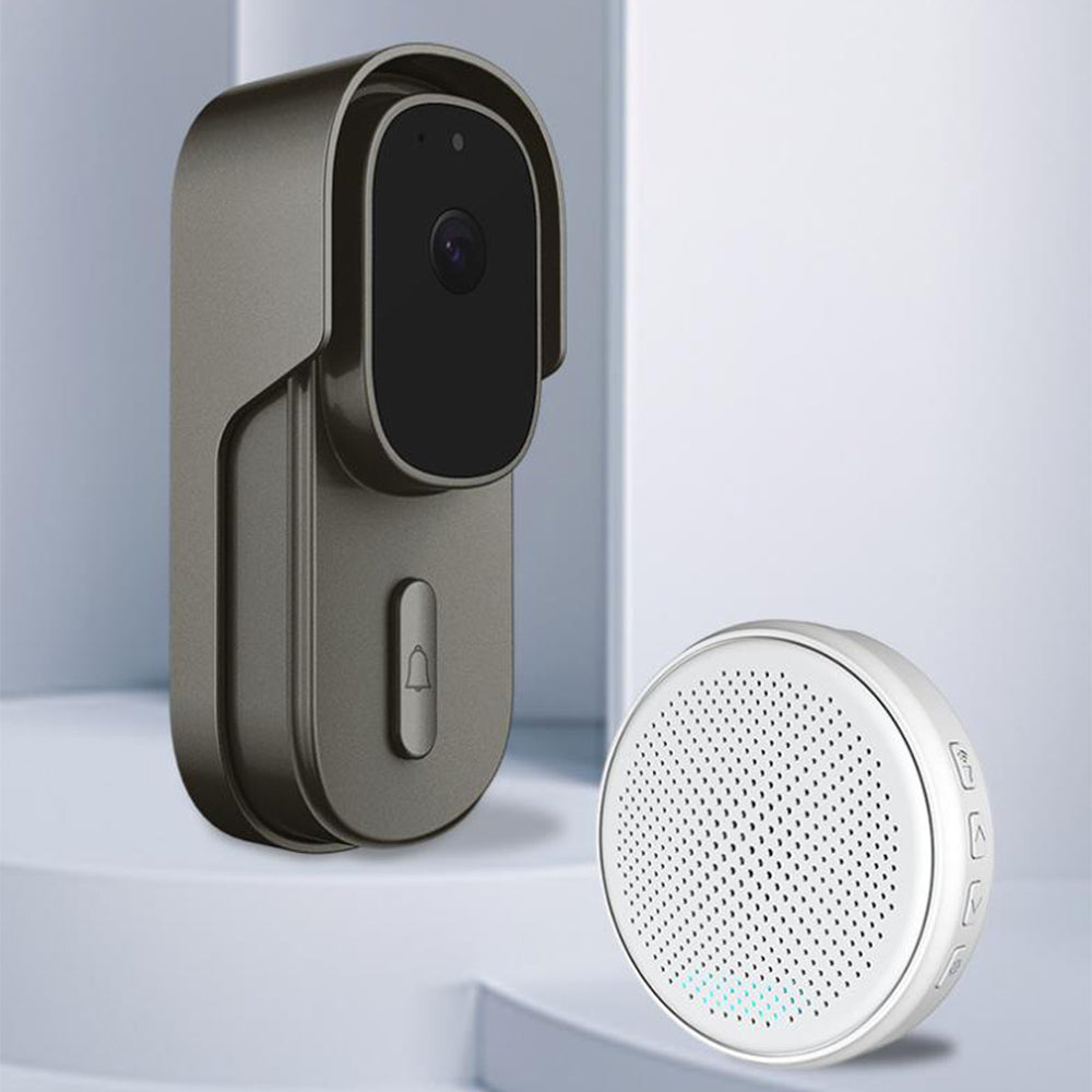 2Pcs Wireless Smart WiFi Video Camera Doorbell