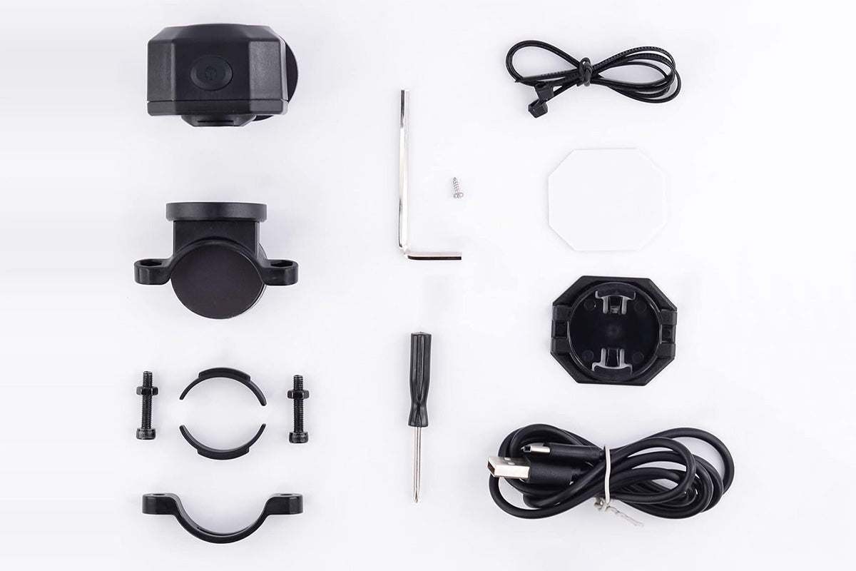 USB Rechargeable Motorcycle and Bicycle Anti-Theft Alarm Security System