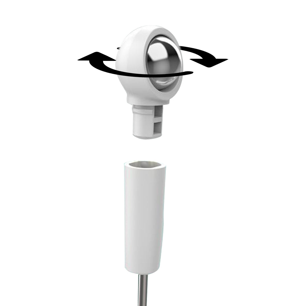 Adjustable Book Stand for Reading with 360 Degree Rotating Base and Page Clips