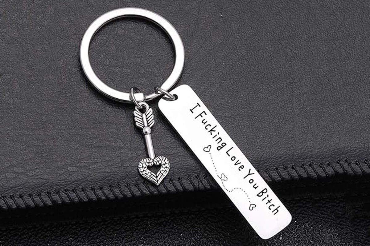 Best Friend Keychain Stainless Steel Key Chain