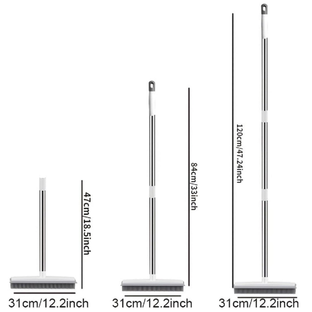 Detachable Hair Removal Rubber Broom