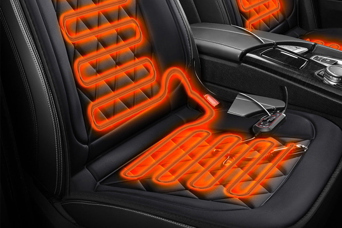 12V Heated Seat Cushion Universal Winter Heating Pad for Vehicles
