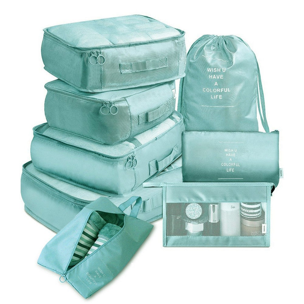 8Pcs Travel Luggage Packing Cubes Organizers Set