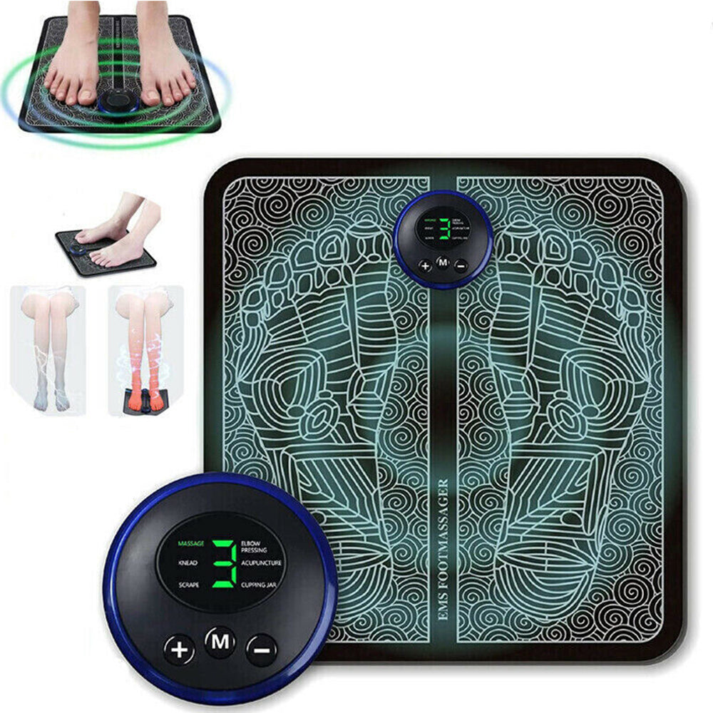 Electric EMS Feet Massage Mat for Pain Foot Relief