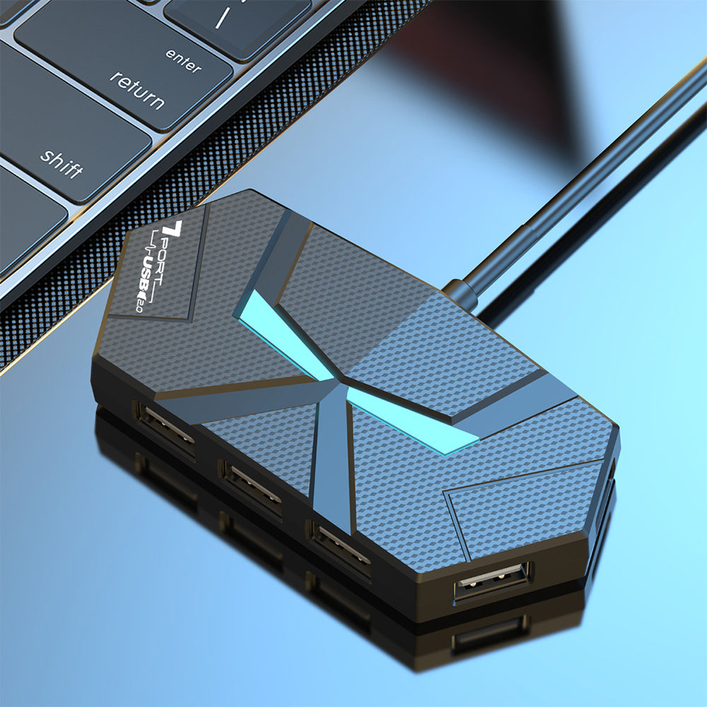 USB Hub USB Splitter USB Extender with Power Port for Laptop PC