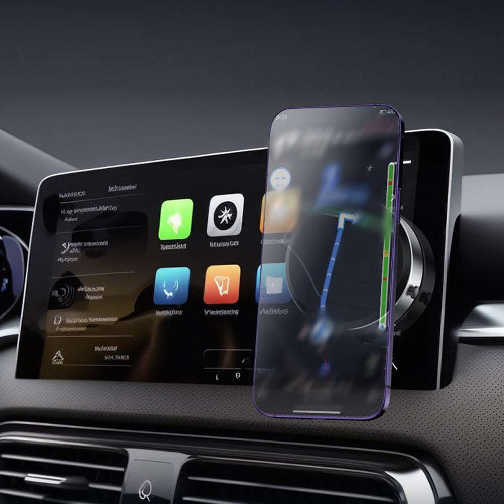 Wireless Charging Vacuum Adsorption Ultra-Stable Suction Cup Car Bracket
