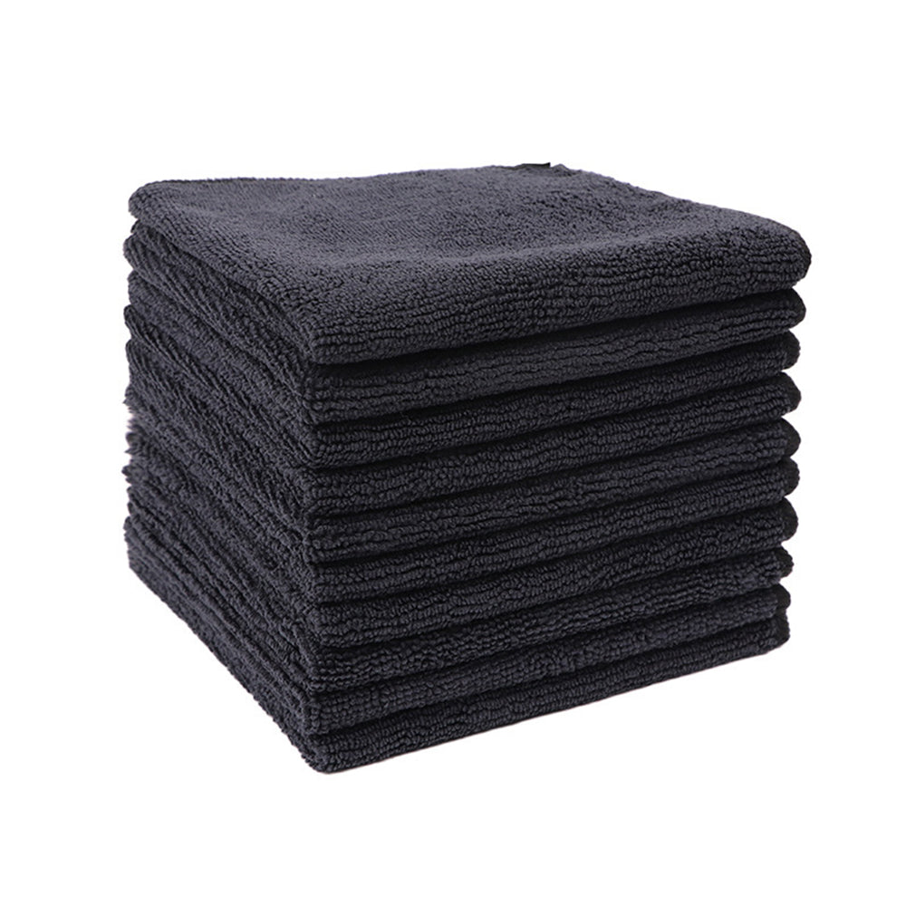 12Pcs Microfiber Cleaning Cloth Absorbent Car Towel Traps Grime Car Washing Cloth