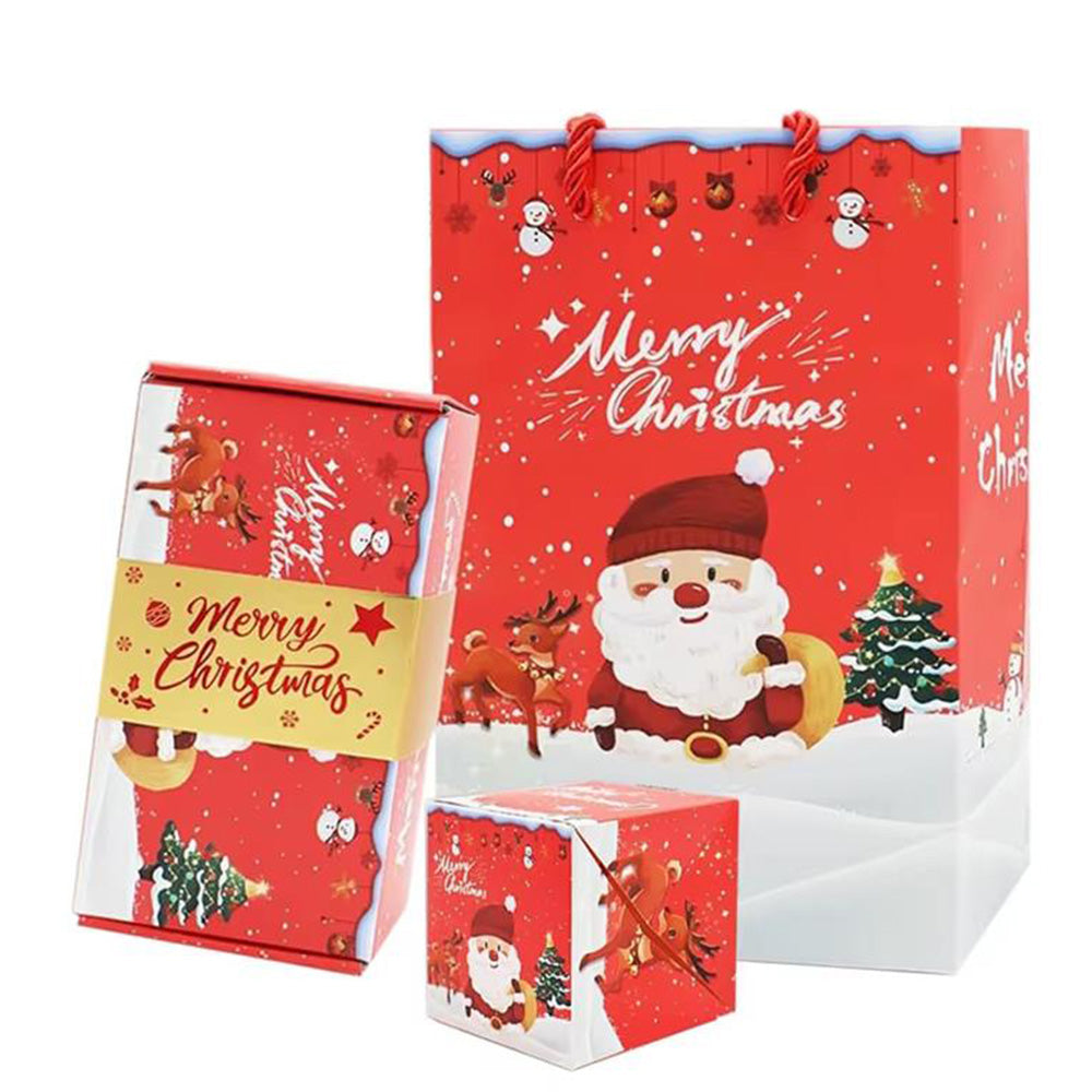 Christmas Folding Surprise Gift Box with 10 Jumping Surprise Bounce Boxes