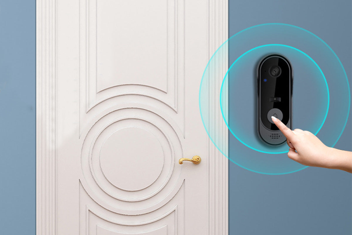 Wireless Wi-Fi Video Doorbell Camera with Intercom Two Way Audio Tuya Doorbell Camera