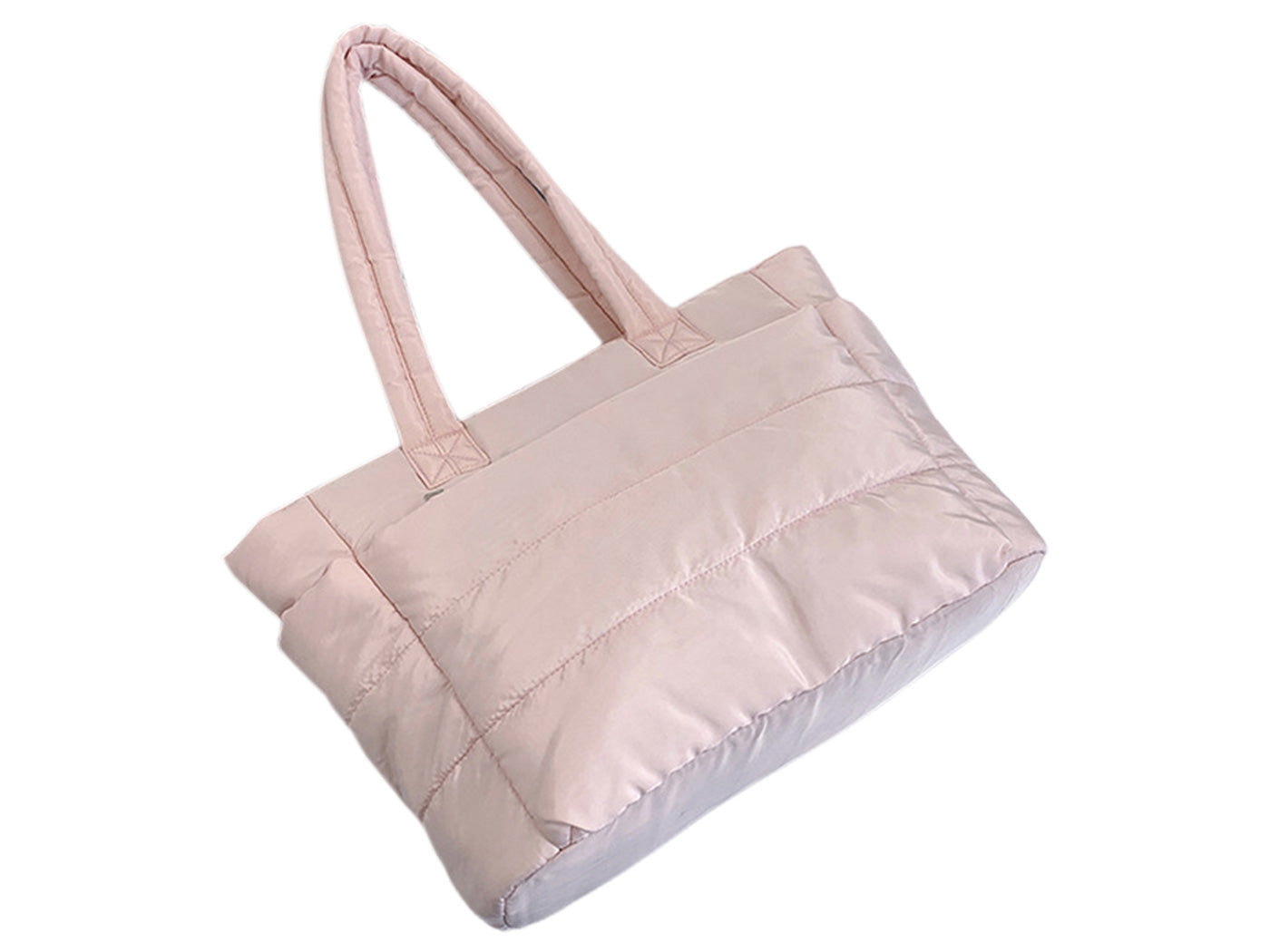 Women Quilted Tote Bag Shoulder Bag Lunch Bag