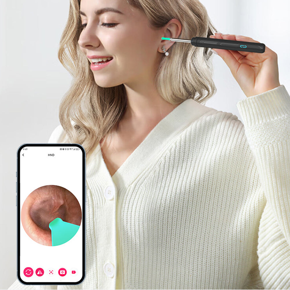 Wireless Otoscope Ear Wax Remover with Ear Camera