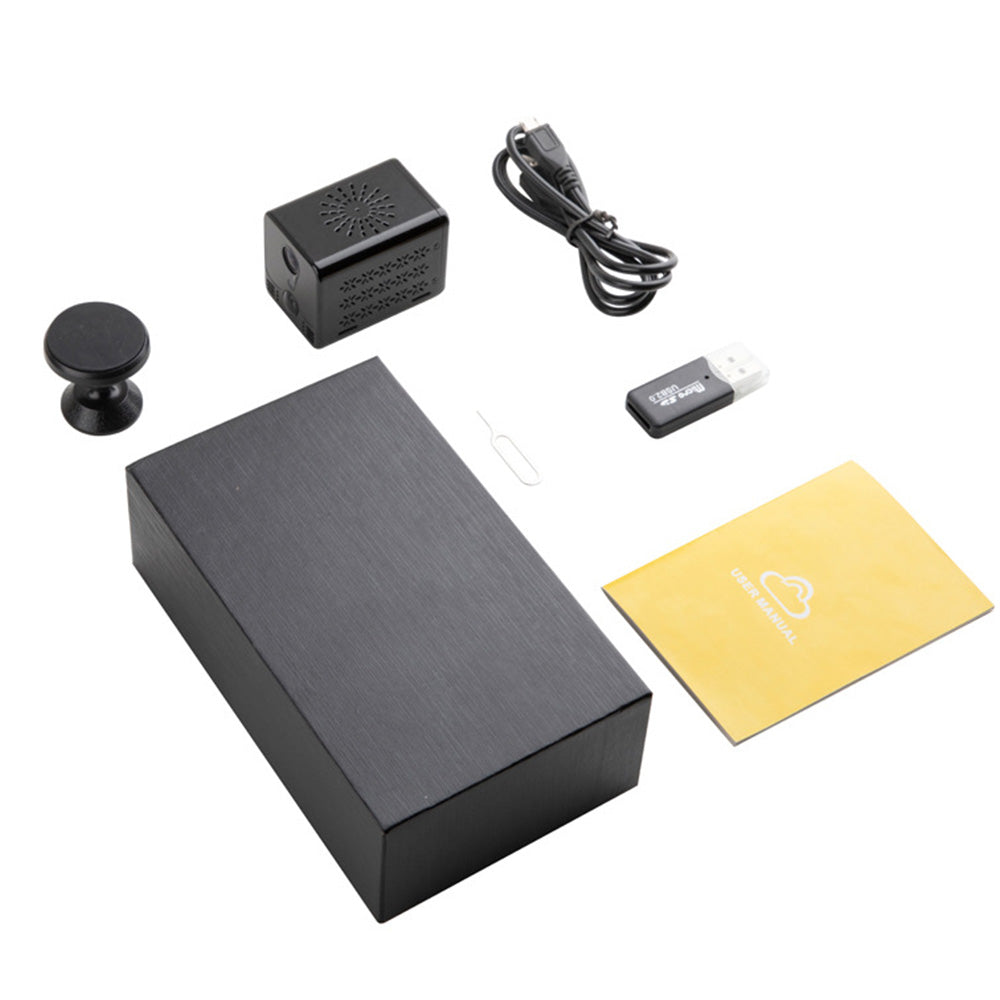 Mini 4G WiFi Wireless IP Hidden Spy Camera Home Security Sports Cam
