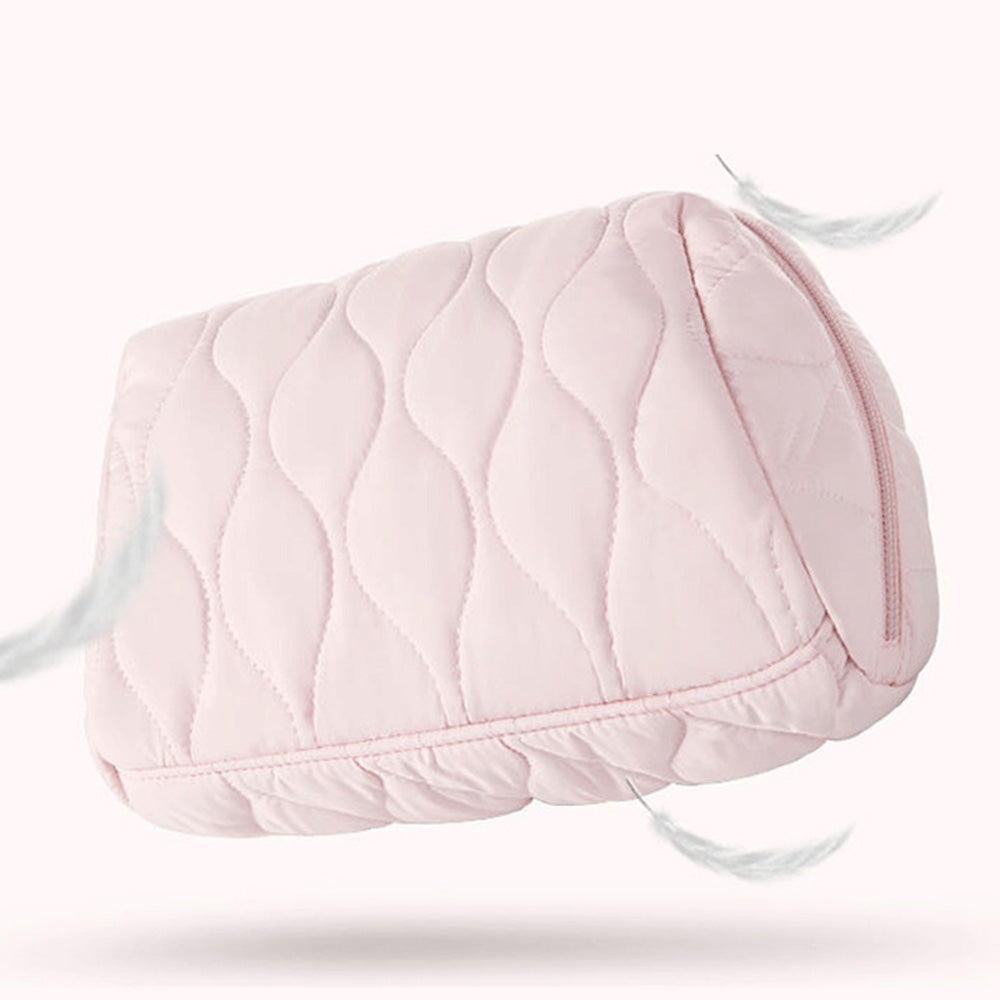 Puffy Large Capacity Makeup Bag Travel Cosmetic Organizer with Multiple Pockets