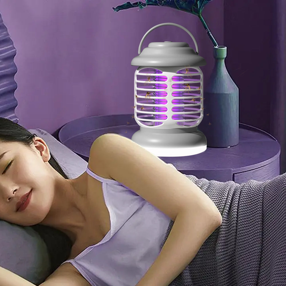 Portable Electric Mosquito Zapper Killer Lamp Trap for Indoor and Outdoor