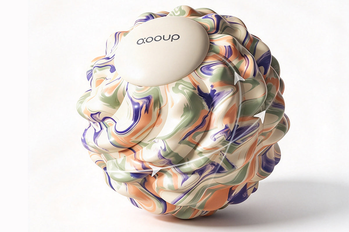 Textured EVA Body Contact Ball for Yoga Pilates and Exercise