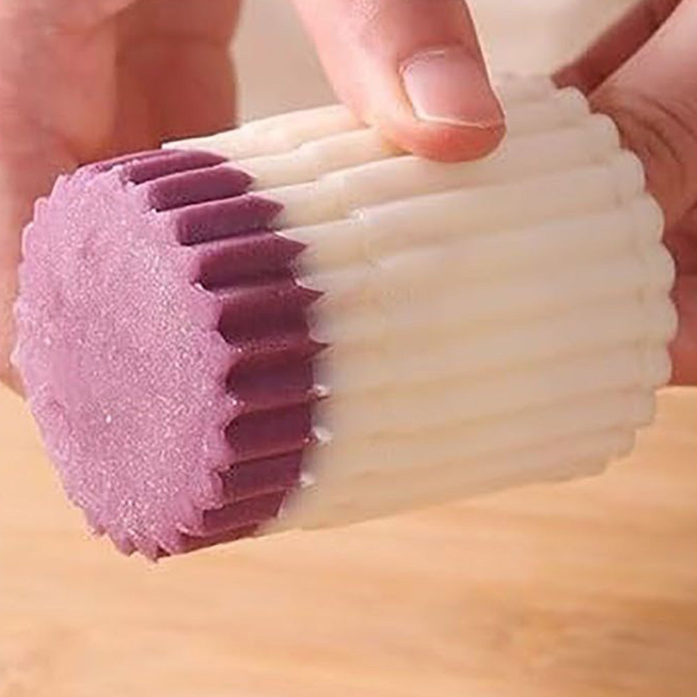 2-in-1 Double-Sided Sunflower Cookie Stamp Pastry Mold for Baking Biscuits