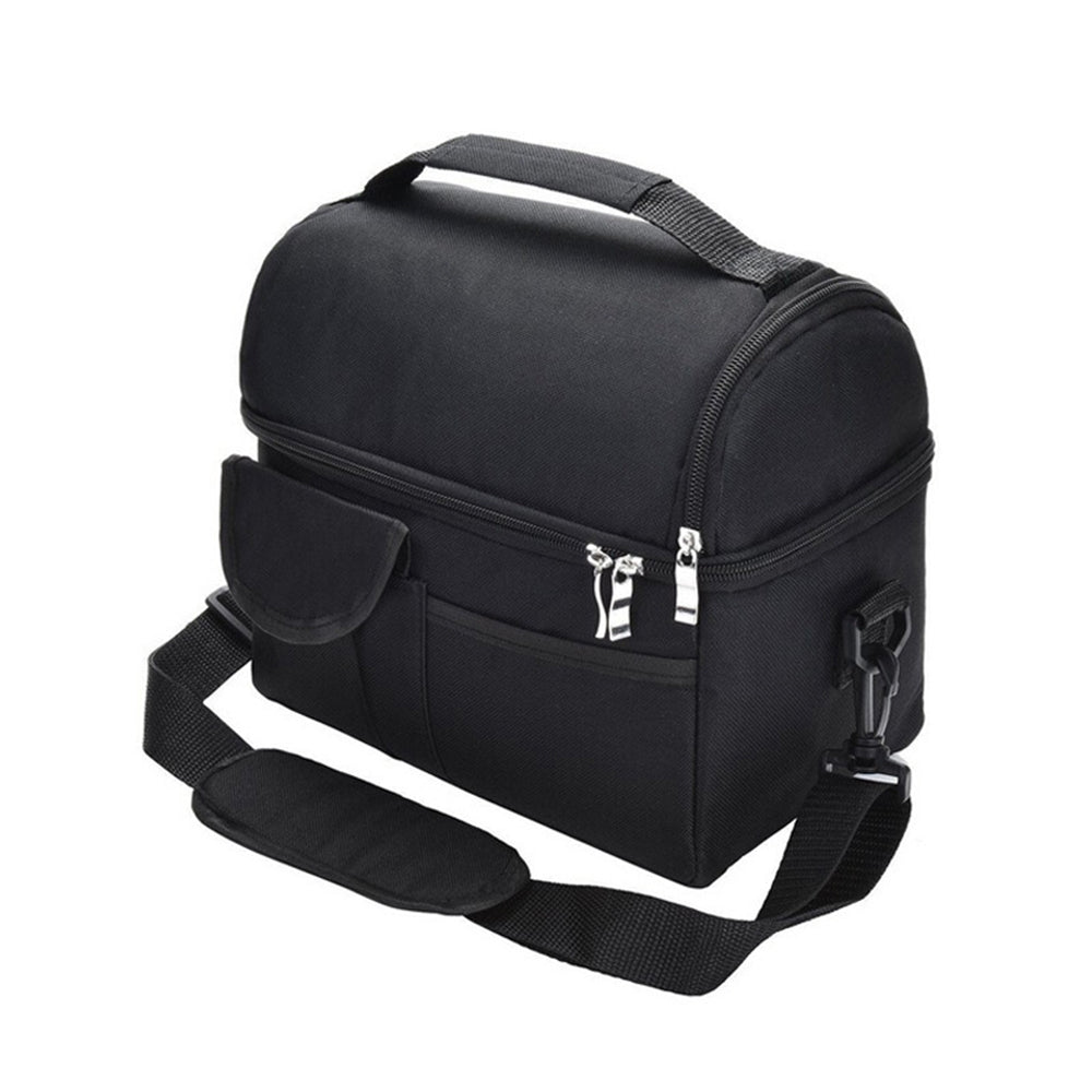 Large Insulated Cooler Lunch Bag Double Layer