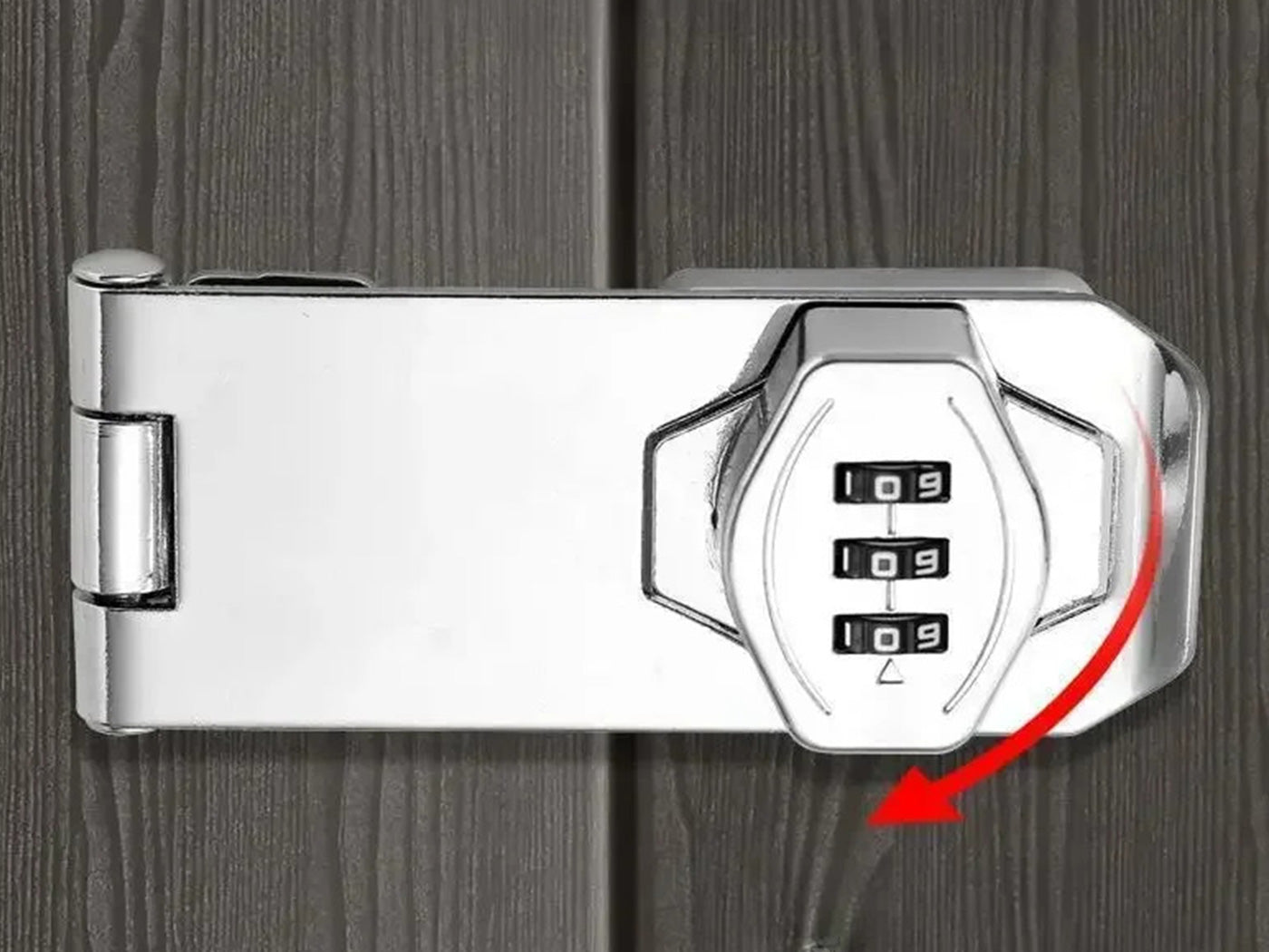 Twist Knob Keyless Cabinet Lock 3-Digit Password Combination Code Latch Lock