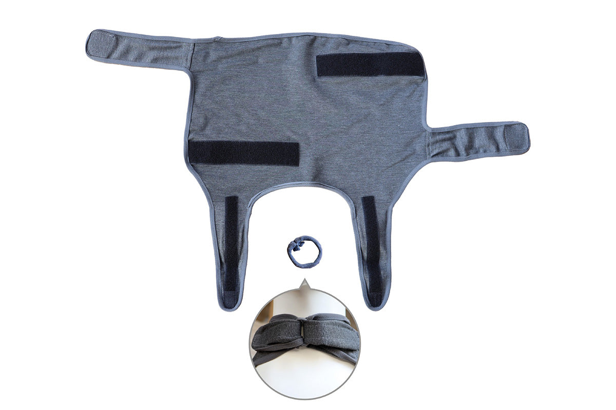 Anxiety Relief Vest for Dogs Adjustable Calming Wrap for Thunderstorms Travel