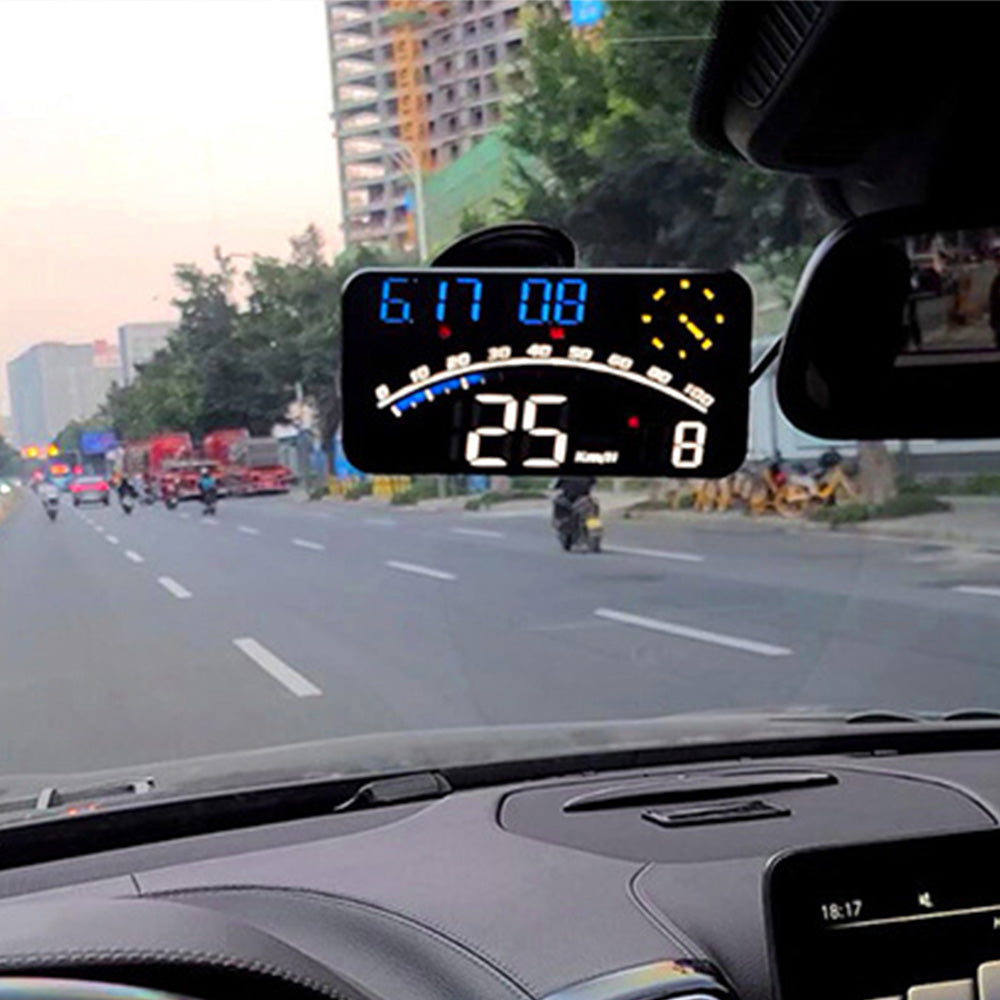 Car HUD Head Up Display Smart Gauge for Most Vehicles