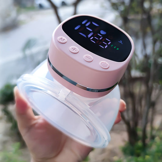 Wearable Electric Breast Pump with LCD Display and 5 Modes