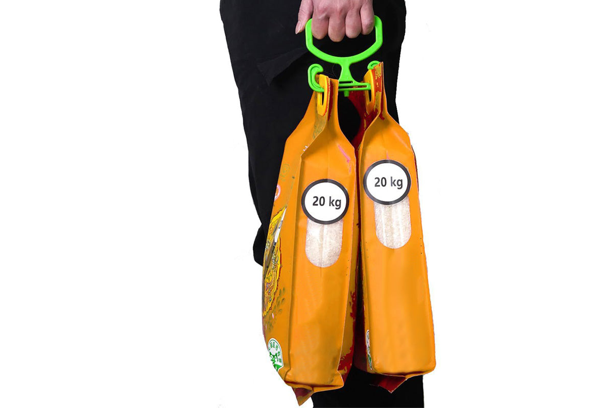 2PCS Grocery Bag Carrier Handles Plastic Bag Holder For Shopping Buckets