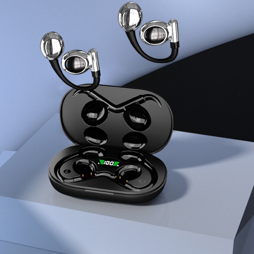 Wireless Bluetooth 5.3 Open-Ear Earbuds with Charging Case Water-Resistant
