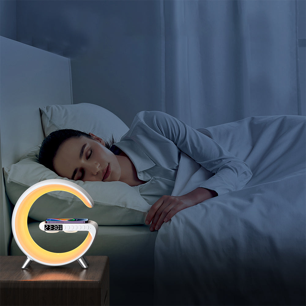 USB Wireless Charger Atmosphere Lamp App Control Night Light Lamp