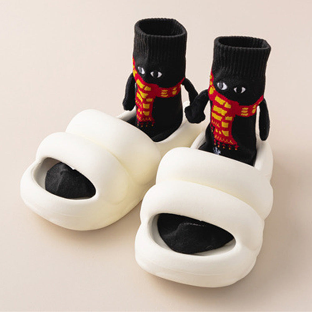 Magnetic Holding Hands Socks Novelty Funny Women Men Couple Socks For Christmas Gifts