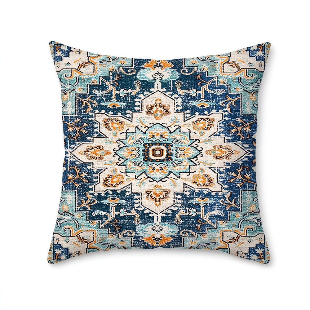 Bohemian Short Plush Decorative Throw Pillow Cover 45x45cm
