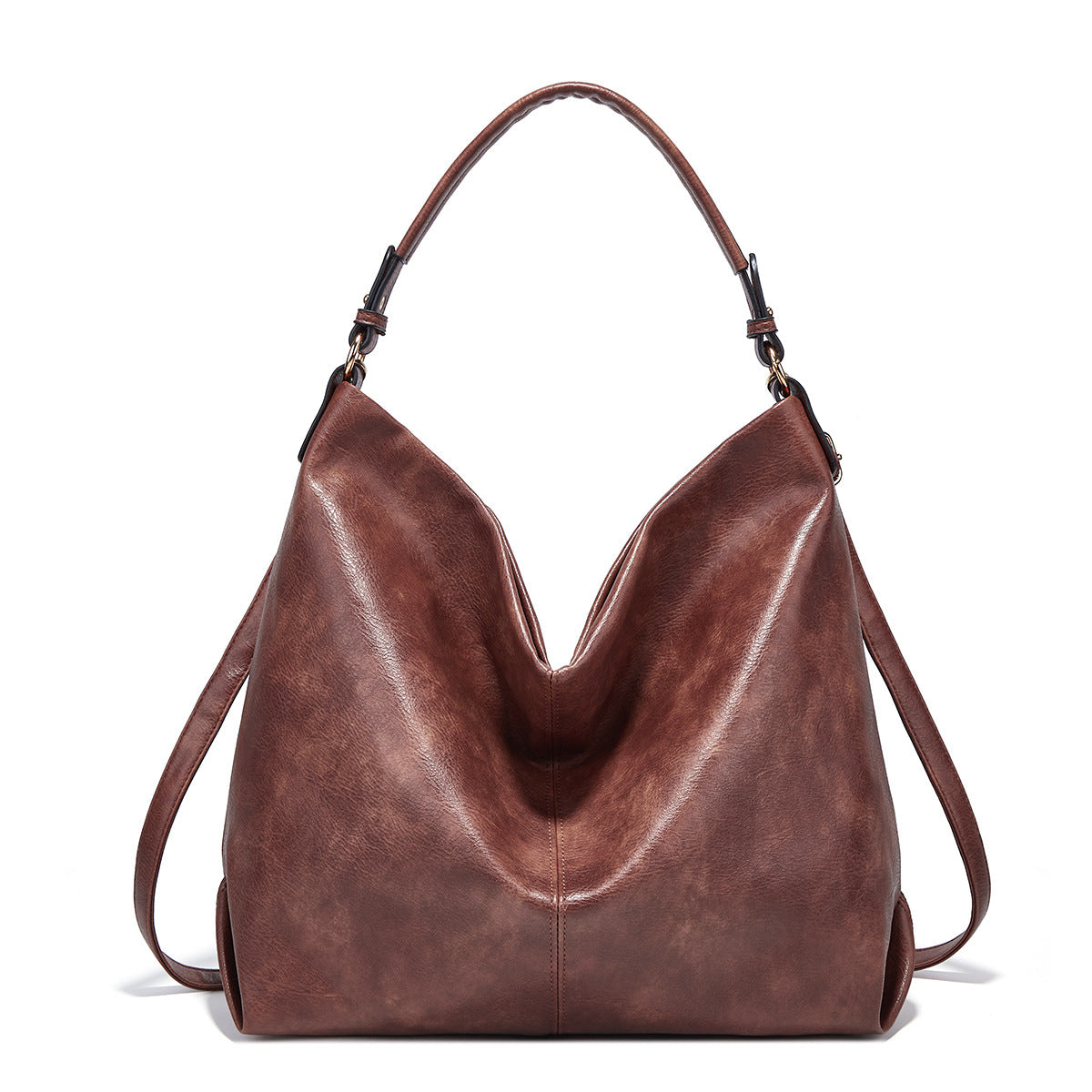 Women Handbags Ladies Hobo bag Bucket Purse PU Leather Shoulder Bag